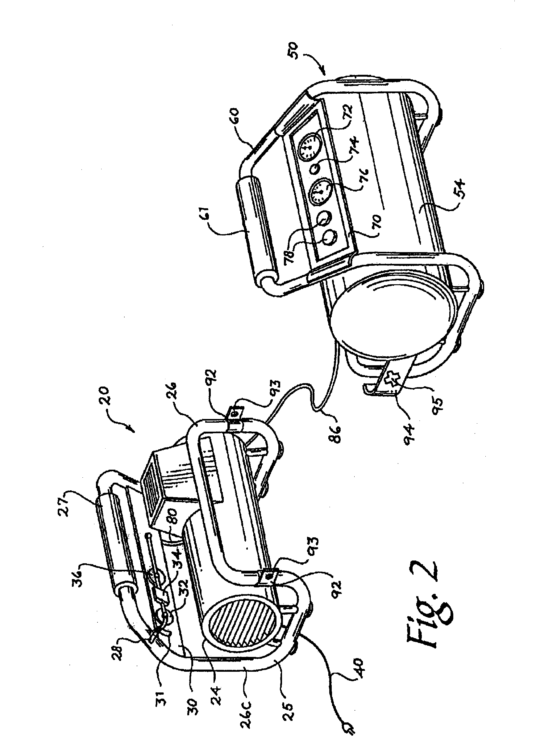 Portable air compressor