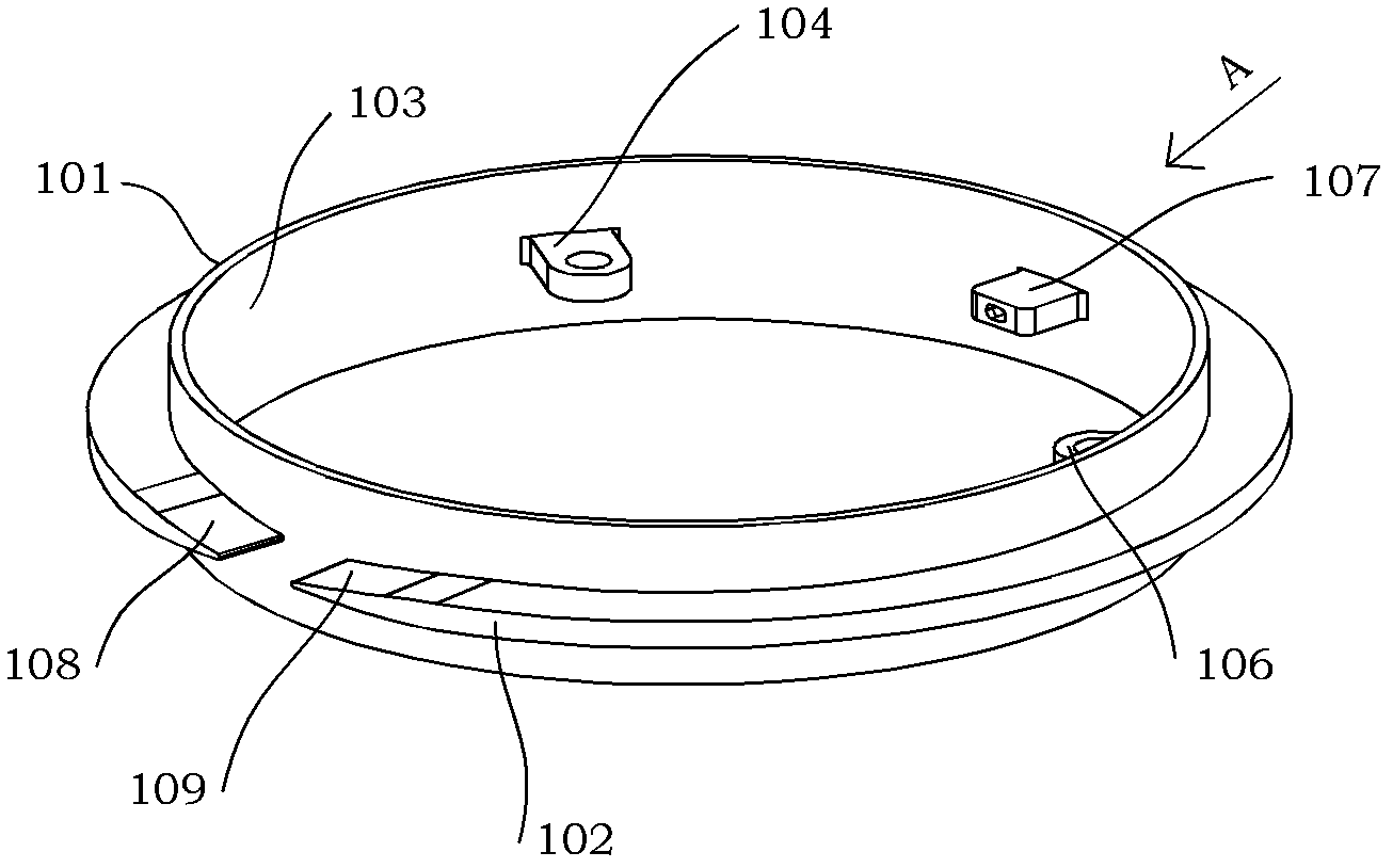 Fiber-optic loop structure wound in vertically symmetrical cross manner for fiber-optic gyroscope and winding method