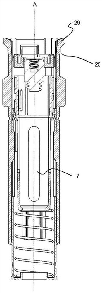 A medicament delivery device with an easily connected disposable and reusable unit