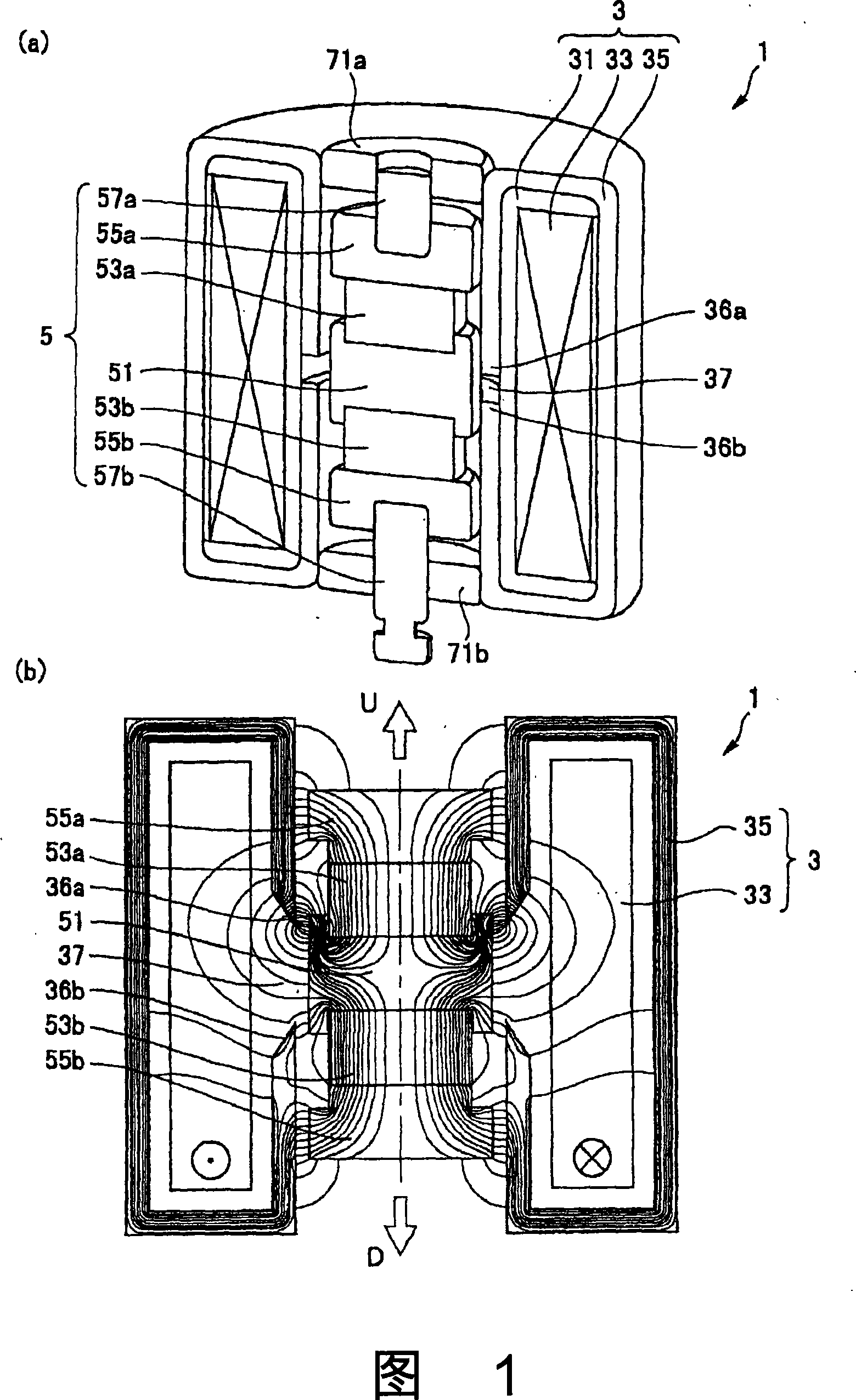 Linear actuator, valve apparatus and pump apparatus using the same