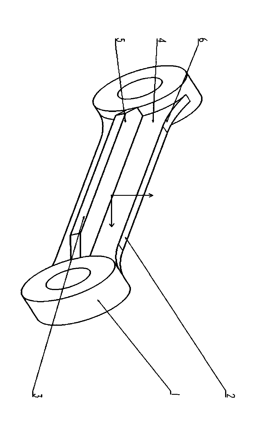A lightweight design method of a landing gear brake component