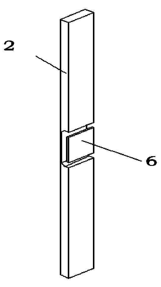 Integrated handle door