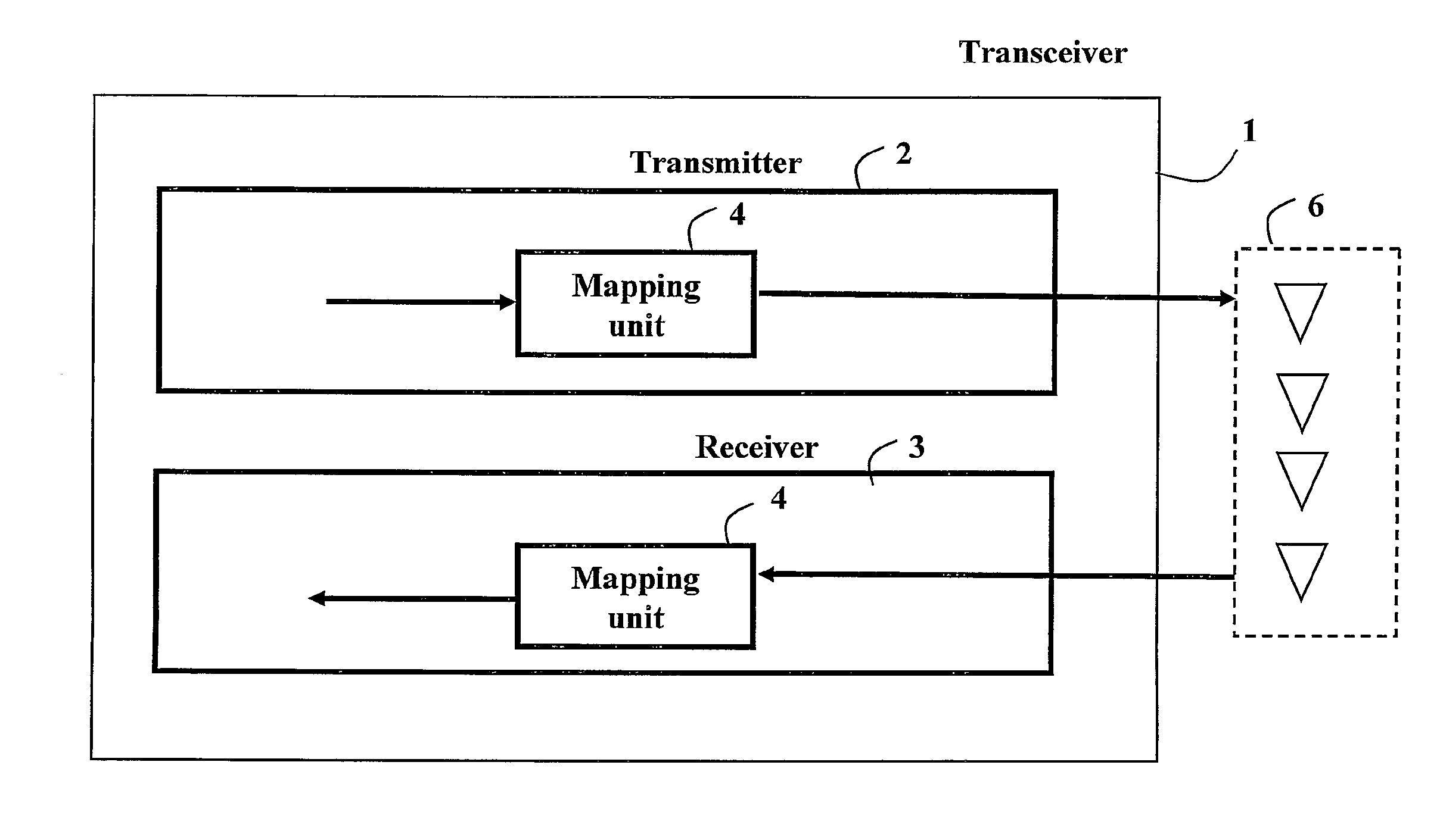 Mapping for MIMO Communication Apparatus