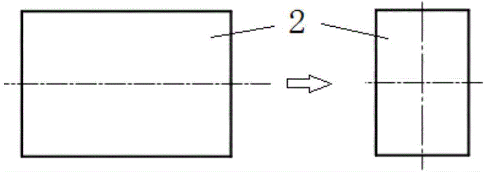 Free forging method for blowout preventer body used for petroleum drilling and production