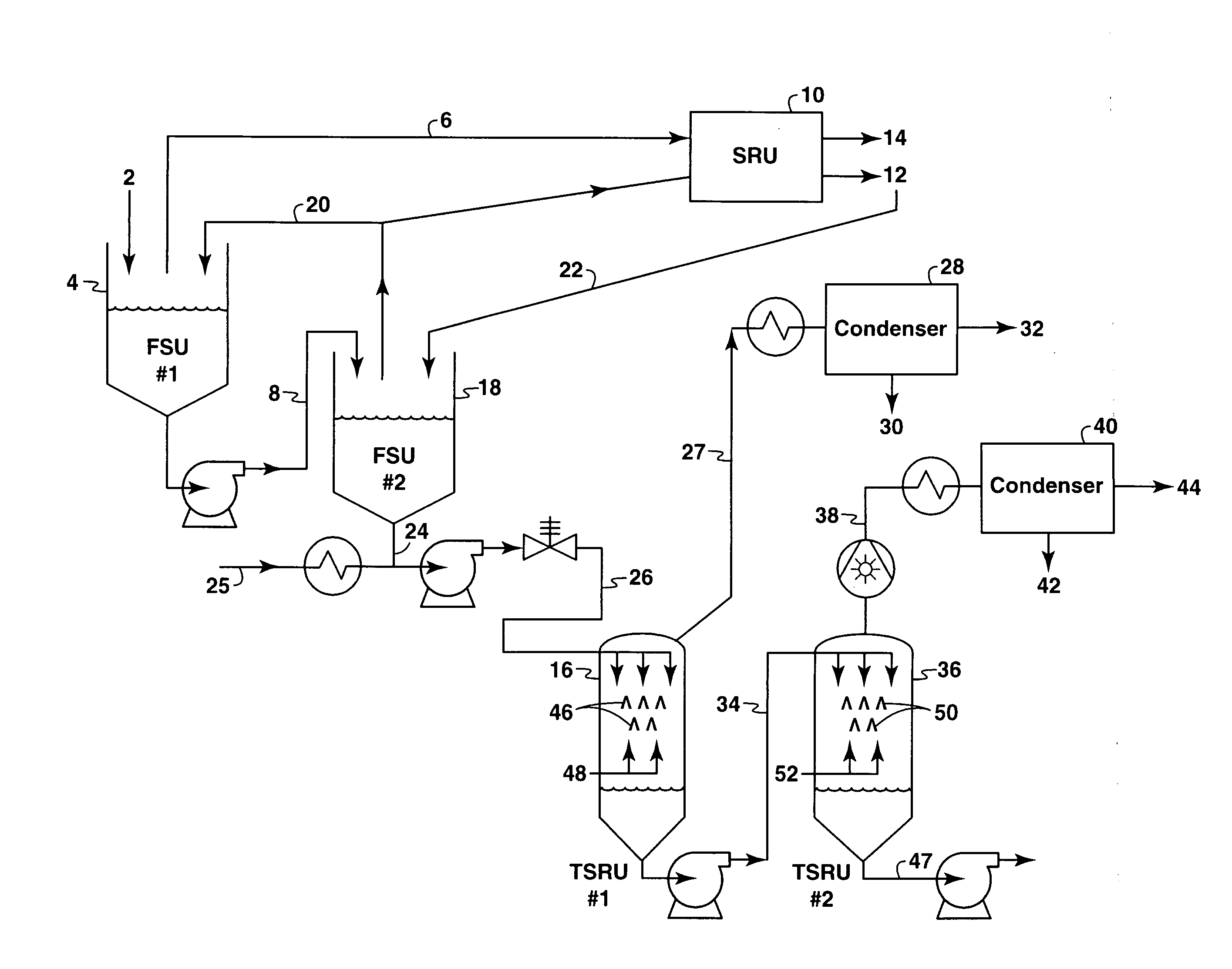 Process For Recovering Solvent From Ashphaltene Containing Tailings Resulting From A Separation Process