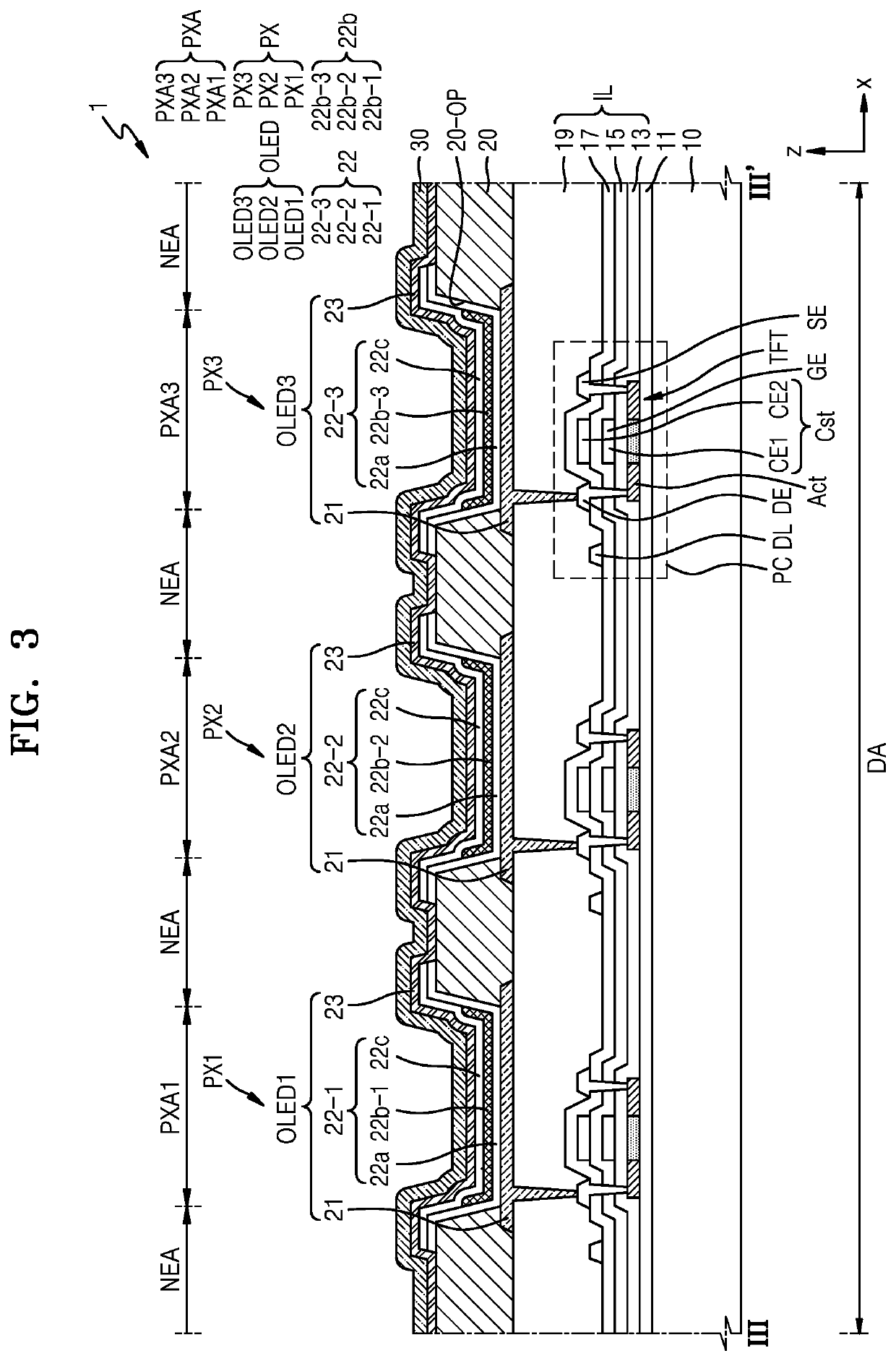Apparatus for manufacturing display device