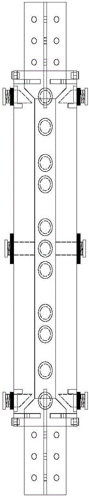 Bolt-restrained detachable buckling-resistant brace members