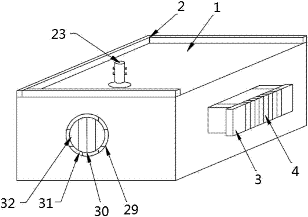 Ground anchor fixing device