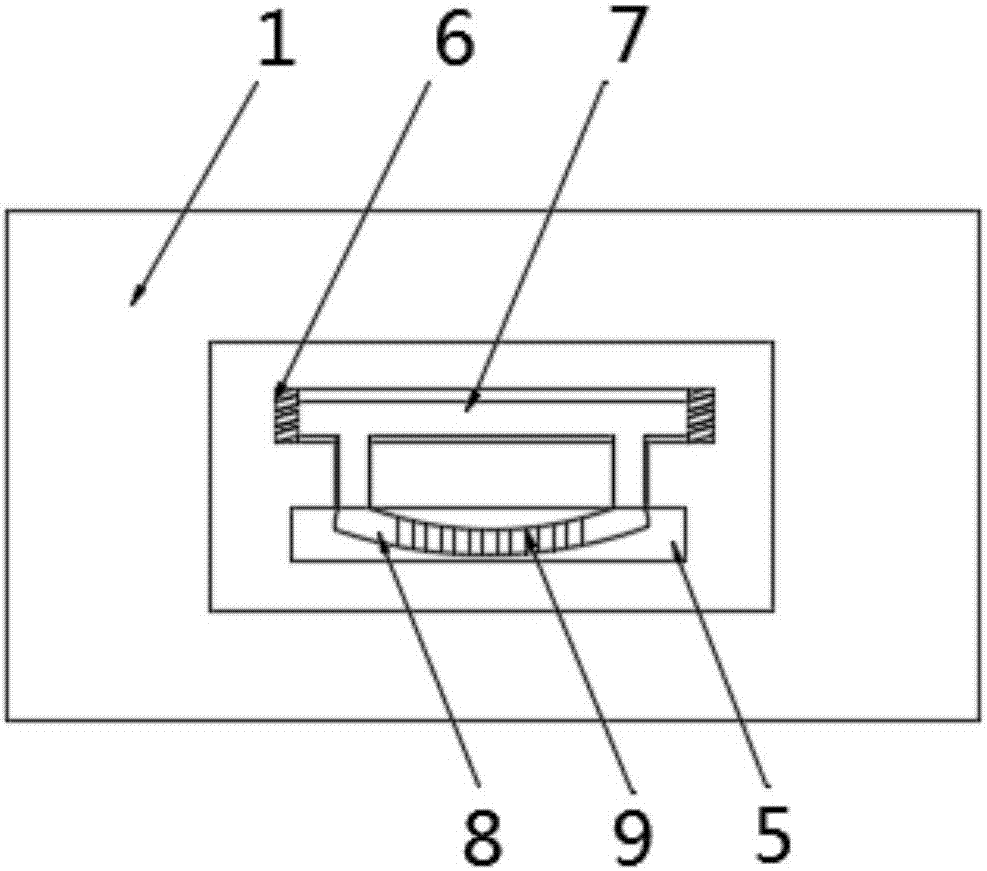 Ground anchor fixing device