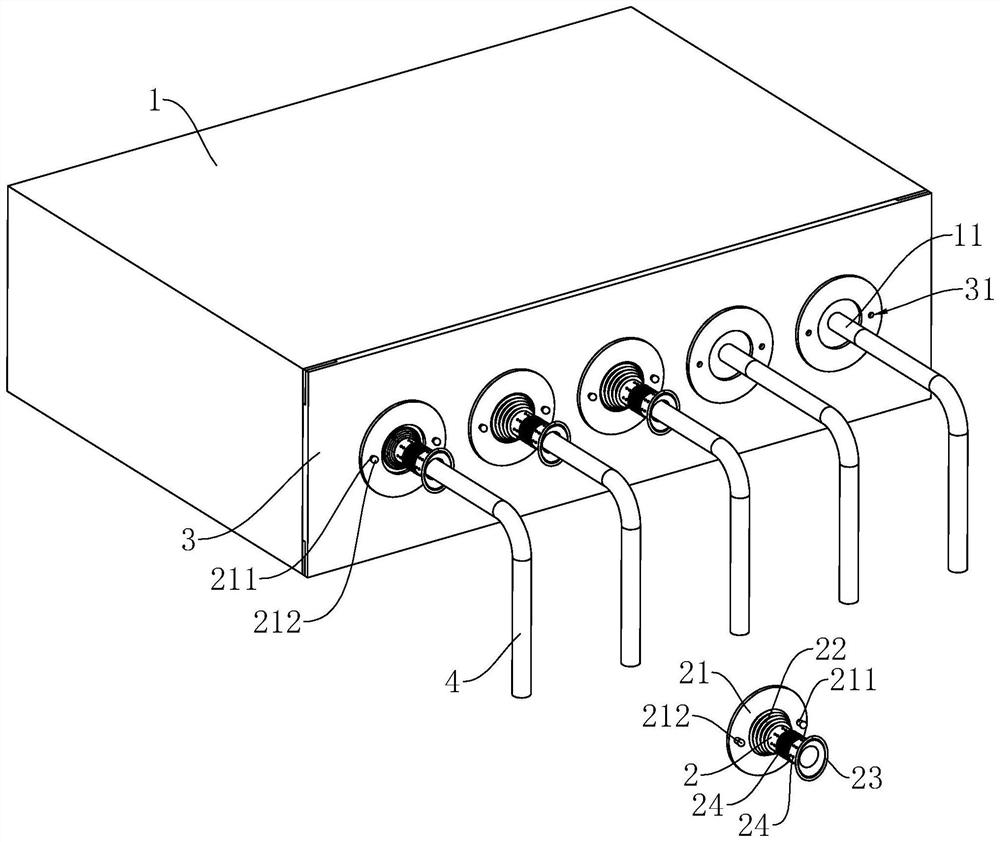 Power amplifier with stable connection