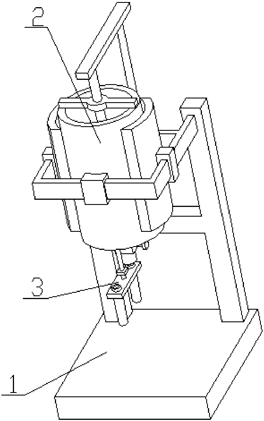 Plastic extruding machine capable of replacing plastic extruding head