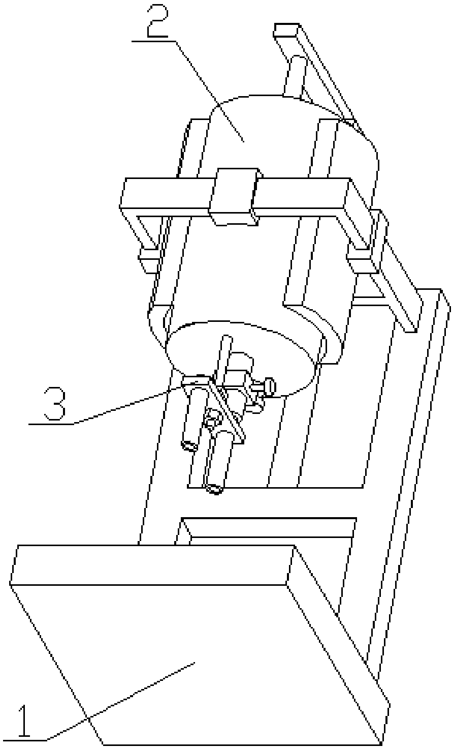 Plastic extruding machine capable of replacing plastic extruding head