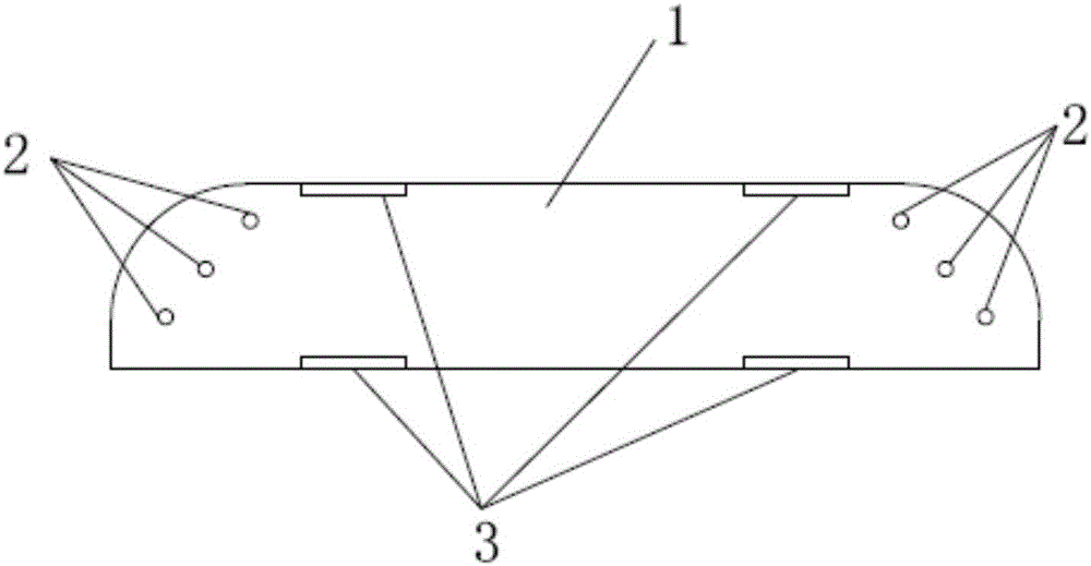 Special lifting appliance for shield segment three-ring horizontal assembling