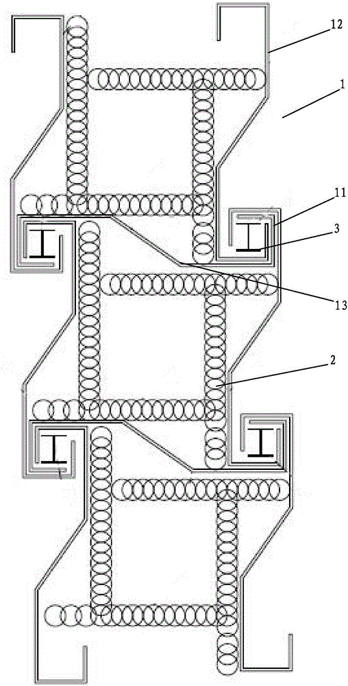 Supporting and protecting device and construction method thereof