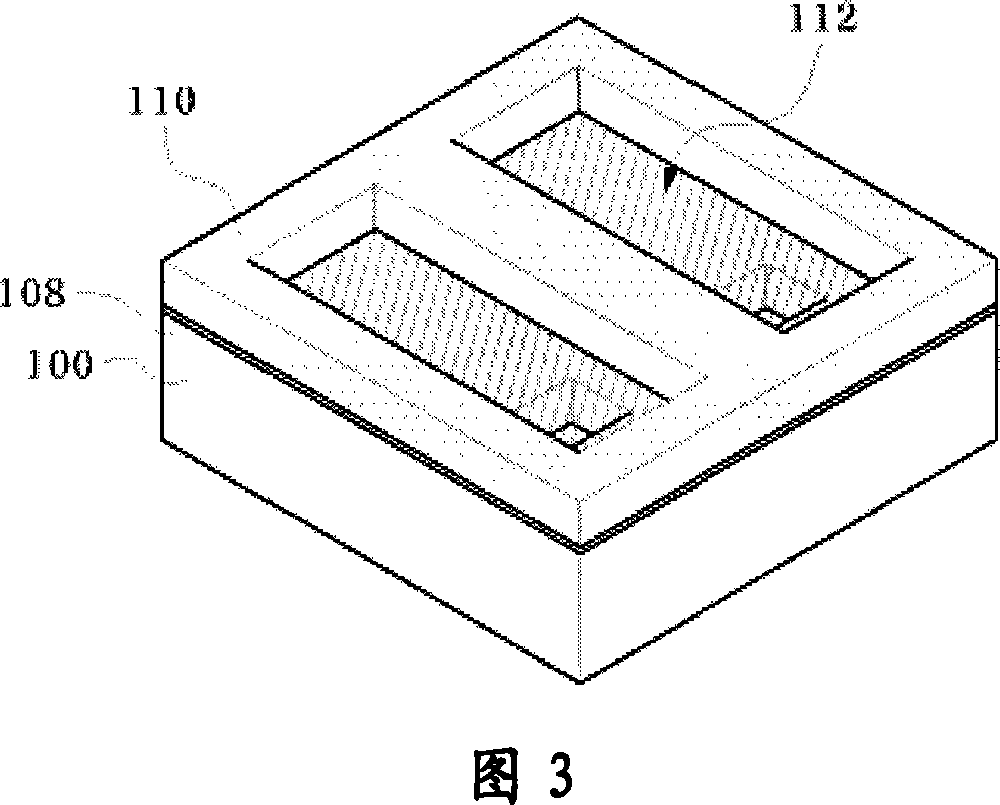 Detection device for panel display test and its production method