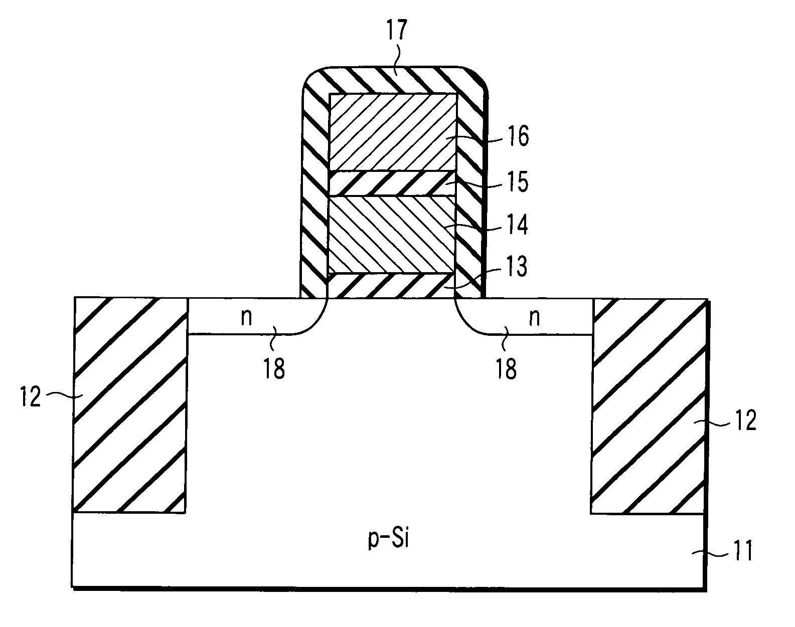 Nonvolatile semiconductor memory device, semiconductor device and manufacturing method of nonvolatile semiconductor memory device