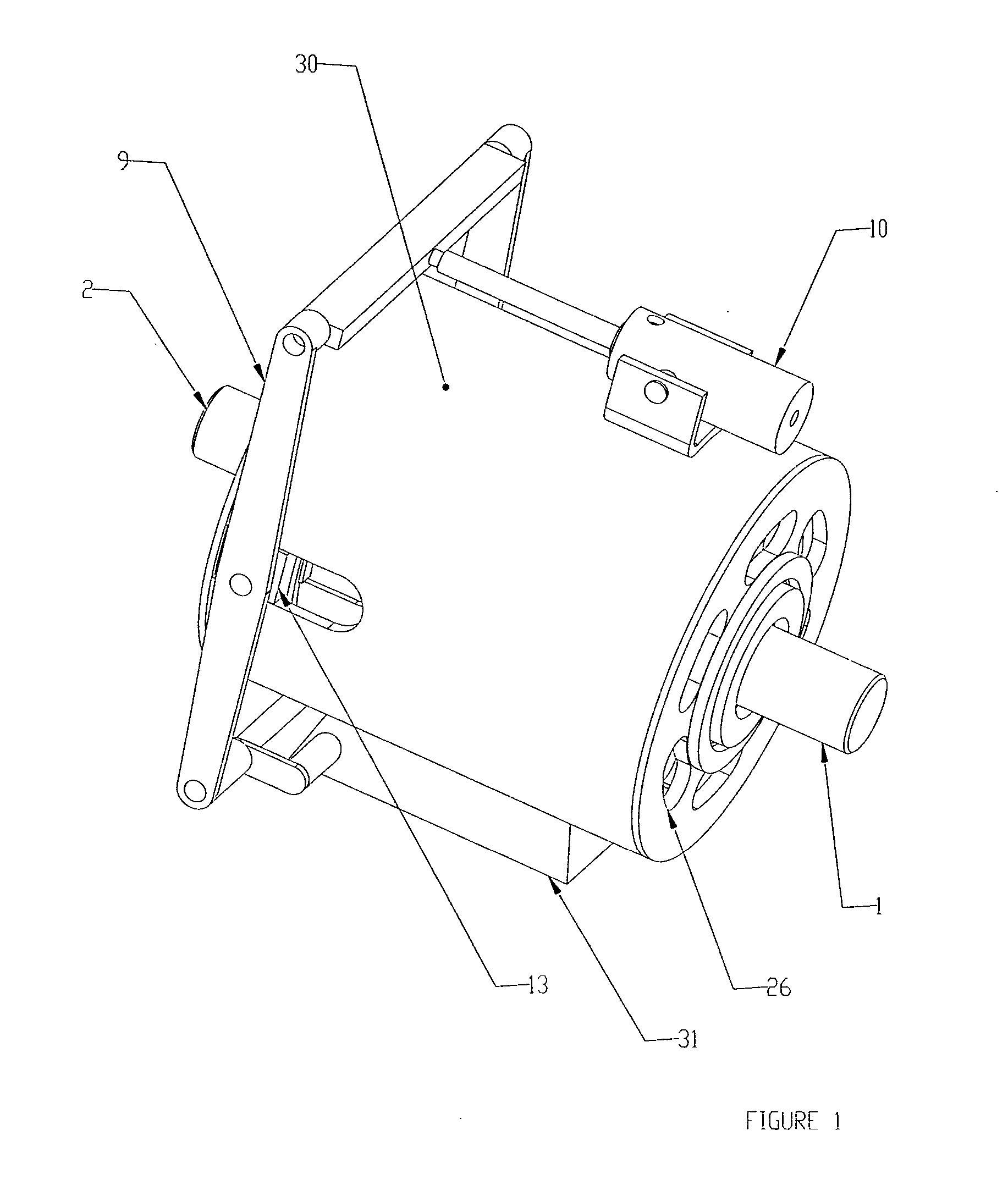 Apparatus for transferring torque magnetically