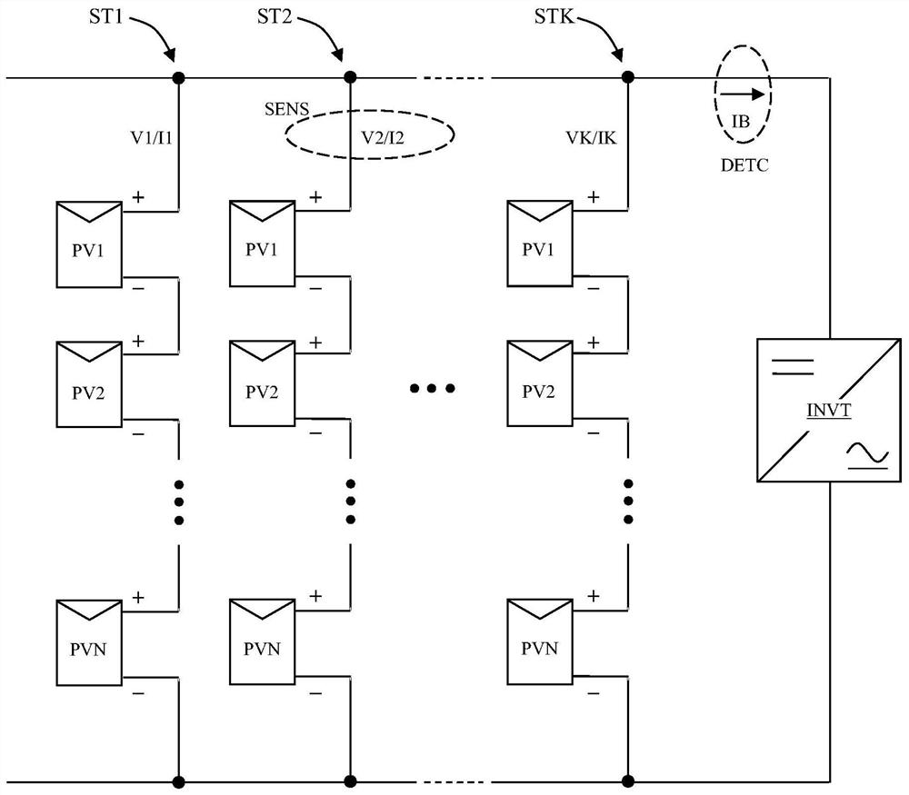 Device and method for supporting detection of direct-current arc fault of photovoltaic system