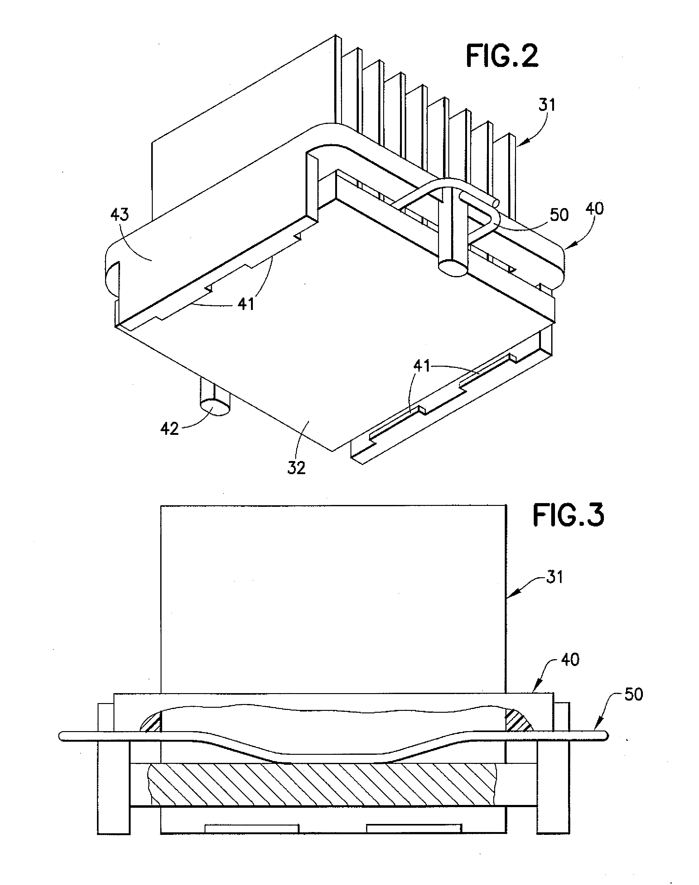 Heat Sink Mount and Assembly