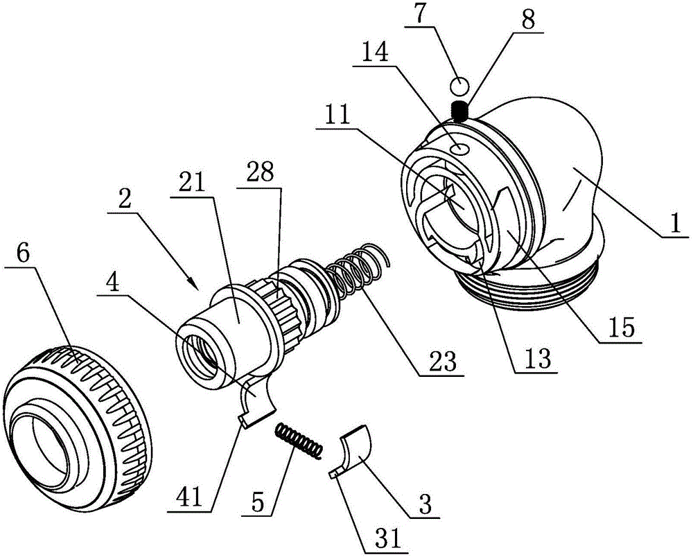 Inflator air nozzle assembly convenient to use