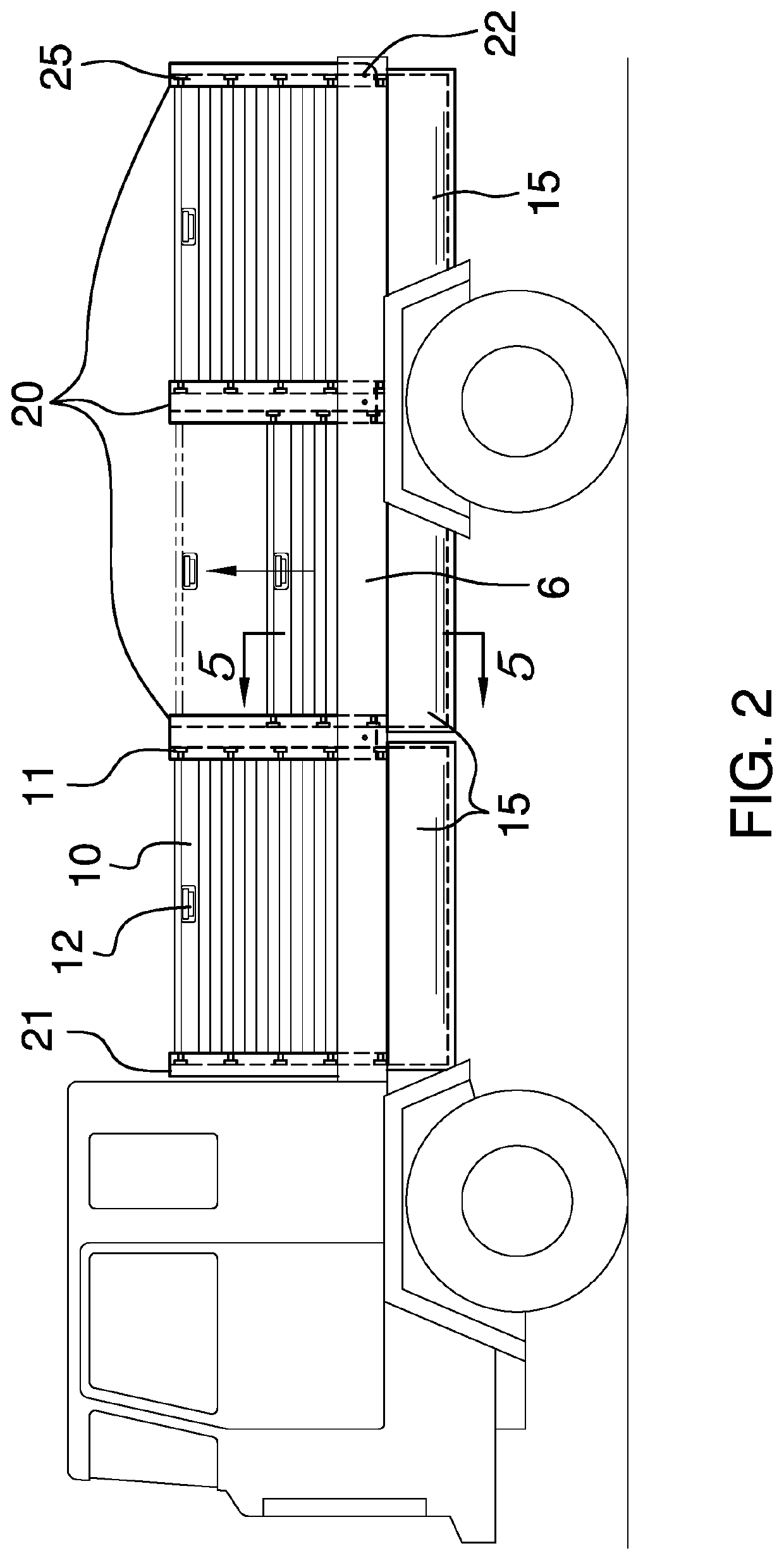 Conversion device to transform a flat bed into a truck bed and the method to use