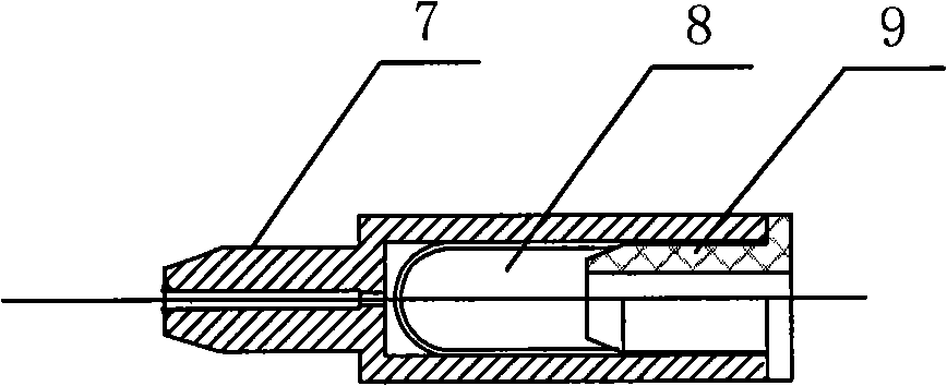 Sensitive blood return indwelling needle