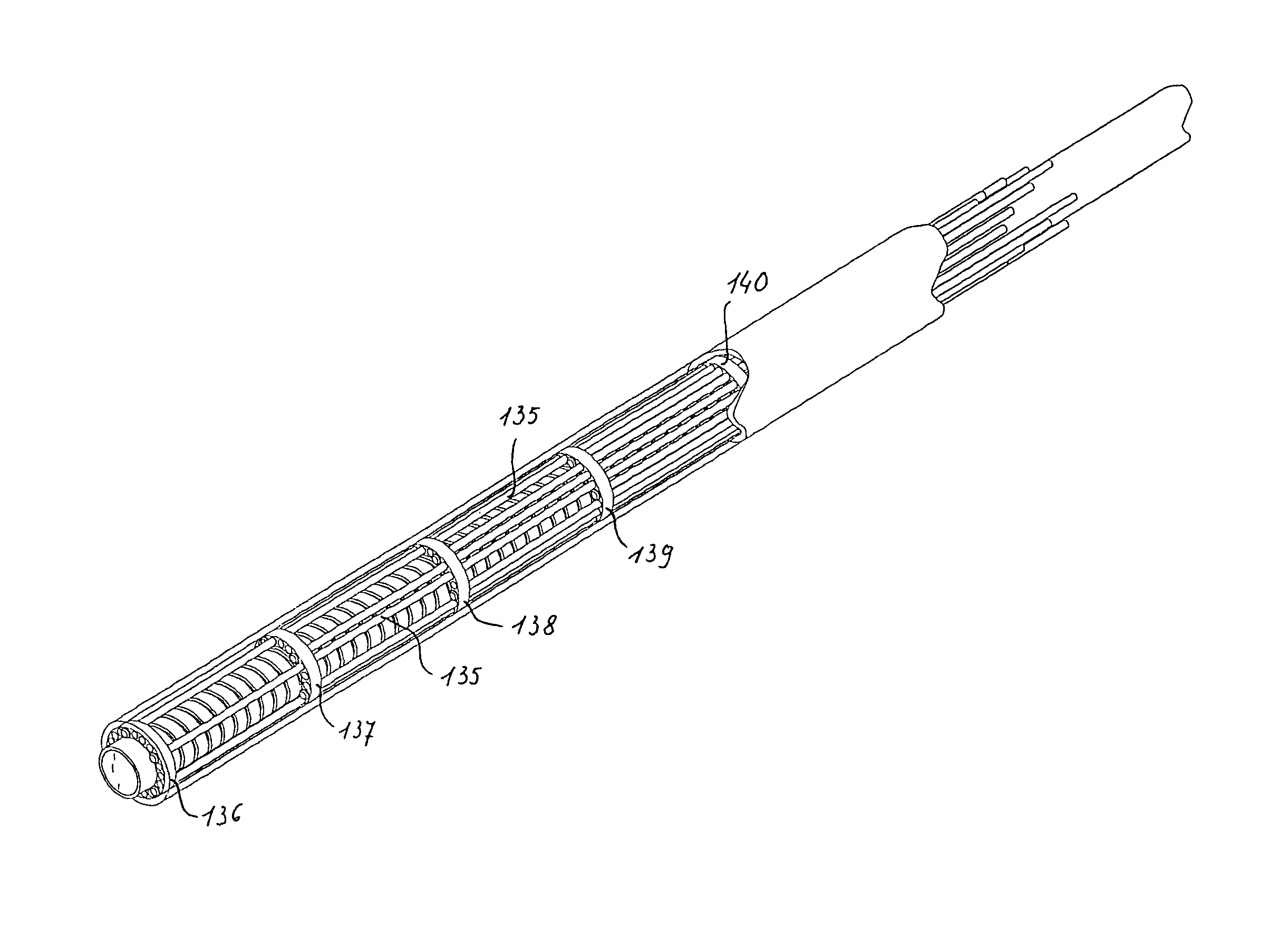 Instrument for endoscopic applications or the like