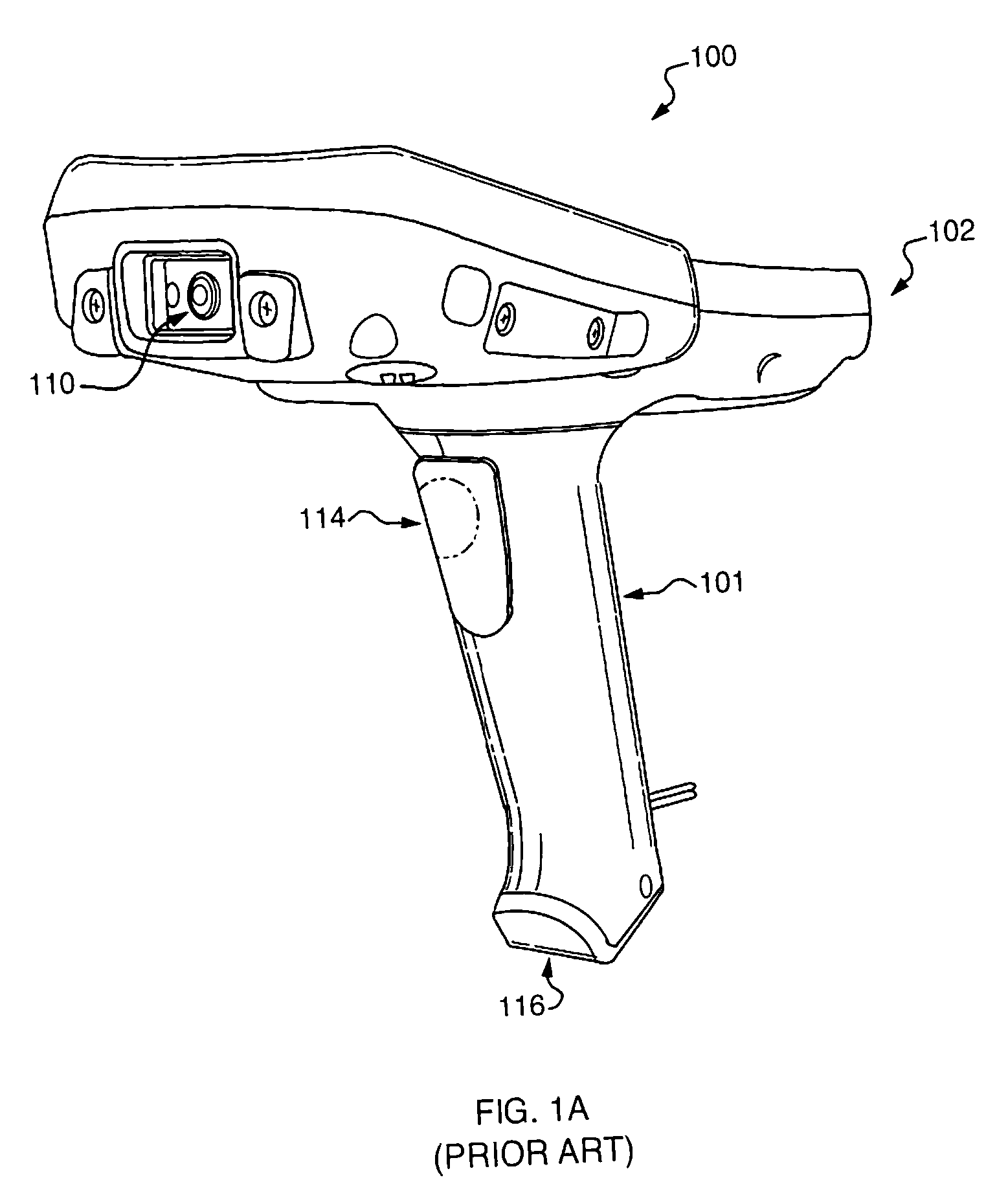 Portable data terminal and battery therefor