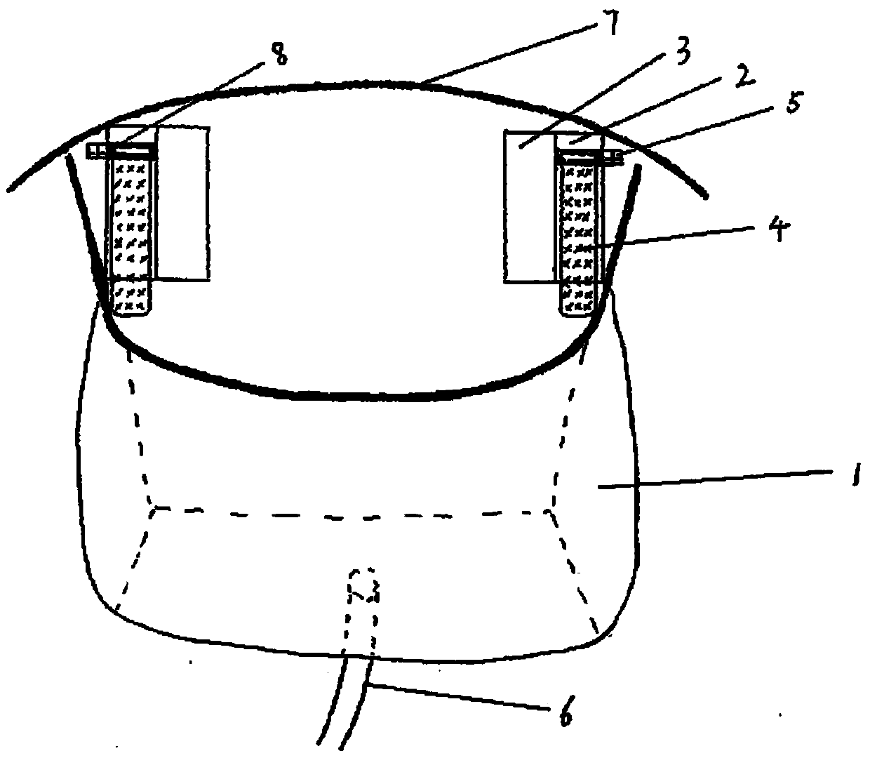 Liquid storage device for limb debridement and disinfection and using method thereof