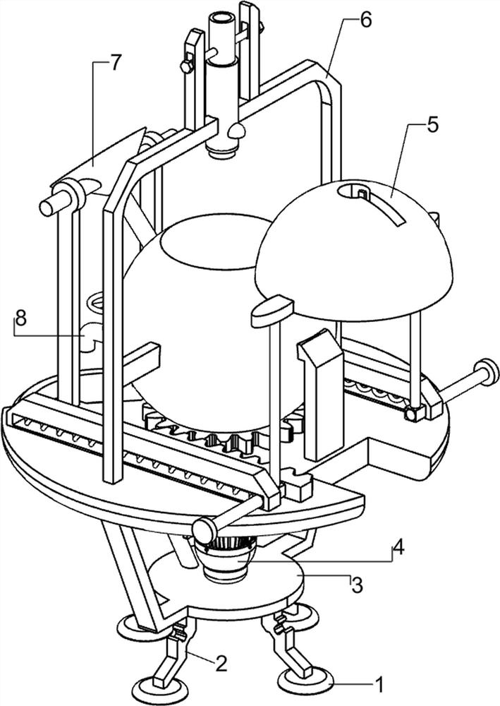 Medical blending liquid medicine stirring equipment