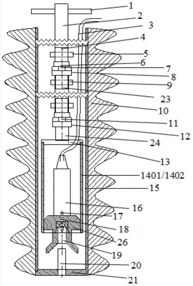 Device for installing and recovering micro-vibration sensor in aquiferous weak rock-soil body deep hole