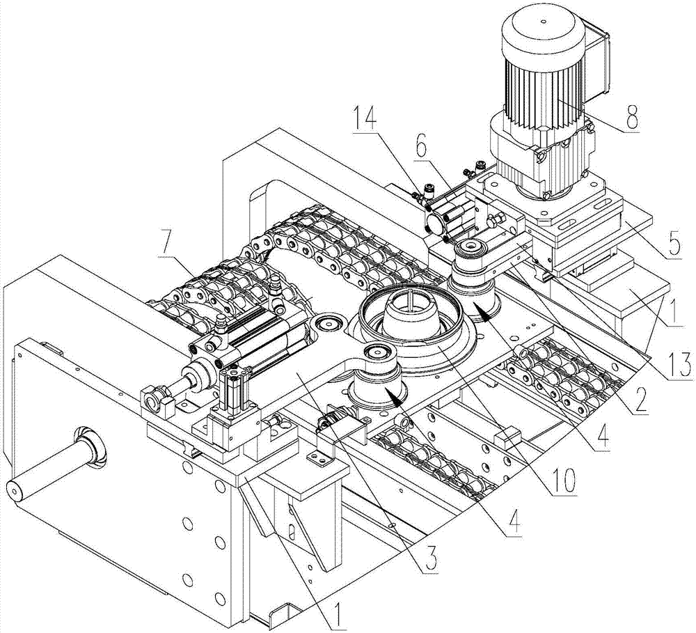 Disc part code scanning and alignment mechanism