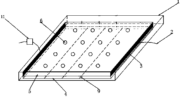 Carbon fiber cement base and manufacturing method thereof and winter indoor heating device