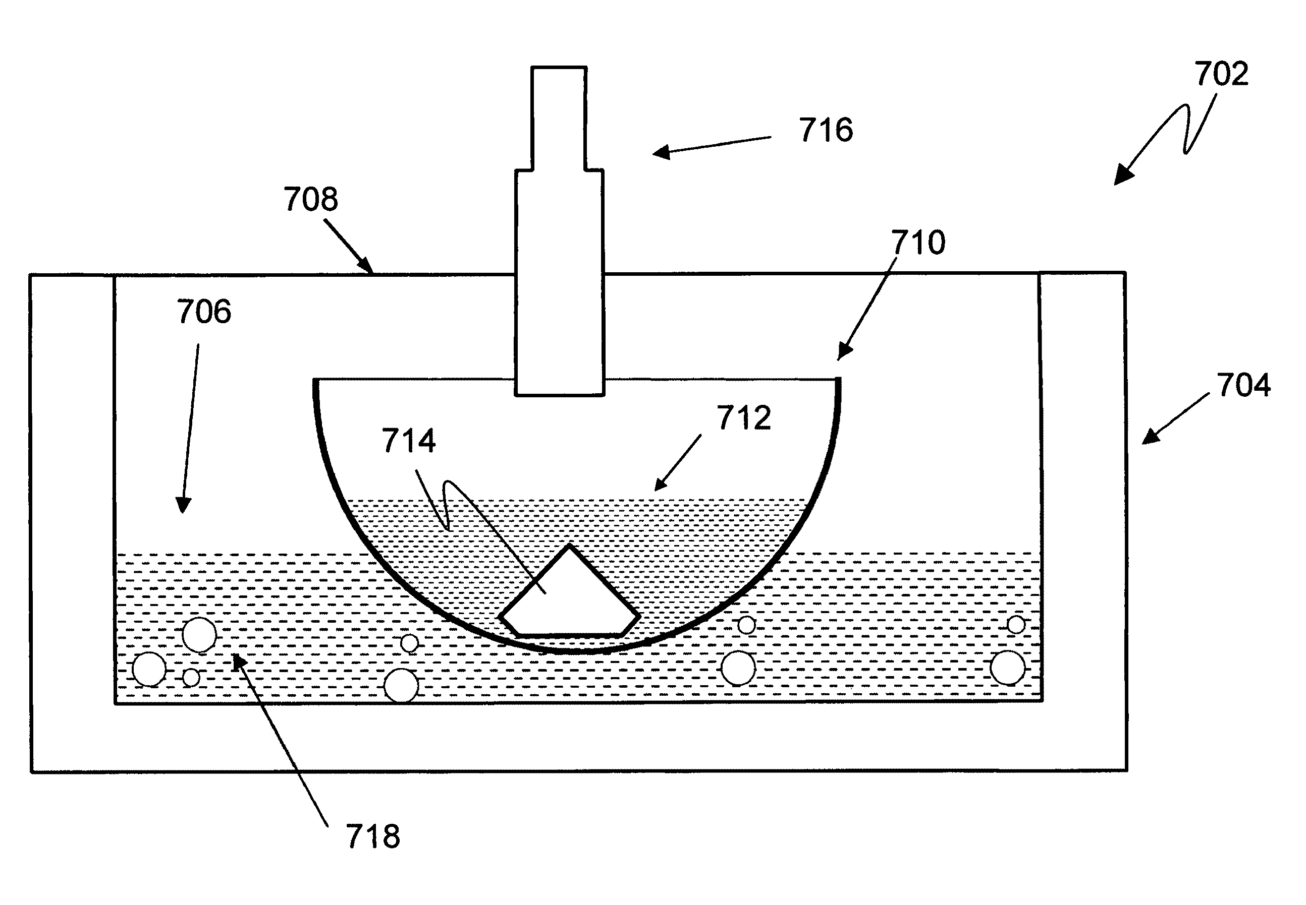 Method and apparatus for rapidly cooling a gem, including two stage cooling