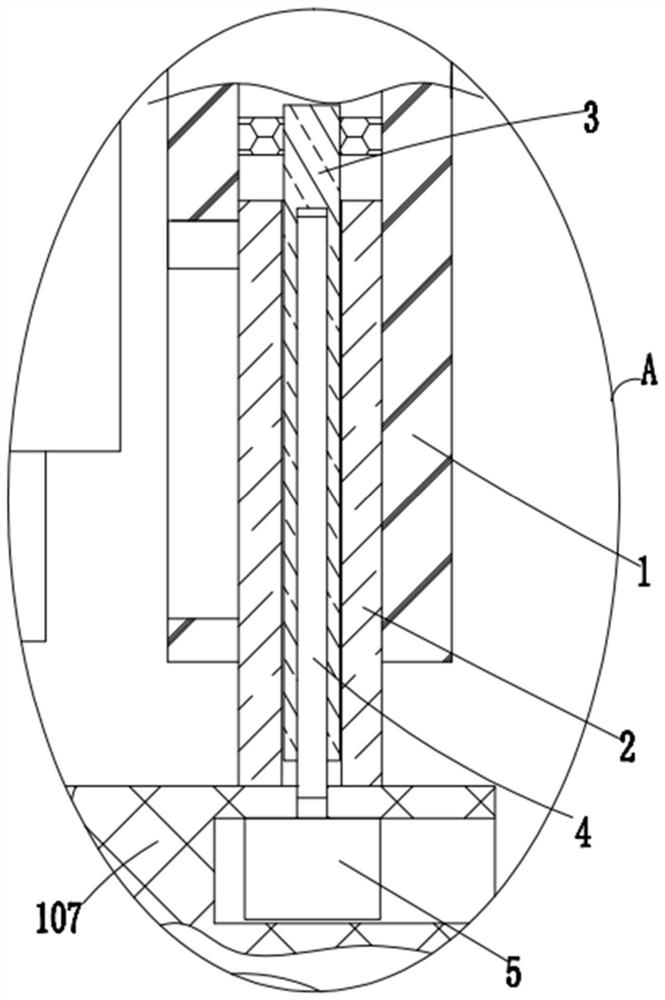 Pesticide spraying device capable of automatically adjusting spraying distance and used for crop planting