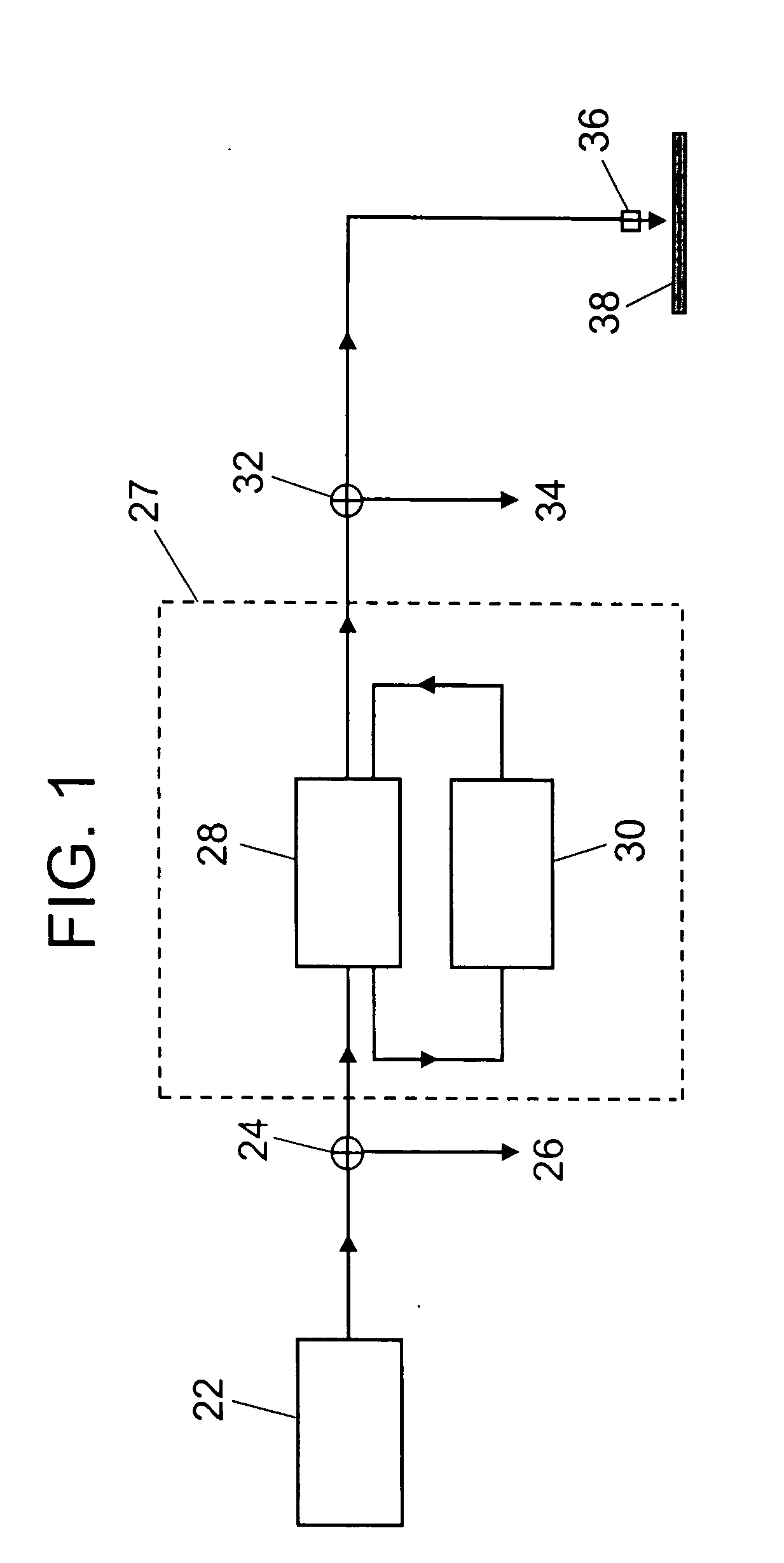 Apparatus for treating a substrate with an ozone-solvent solution