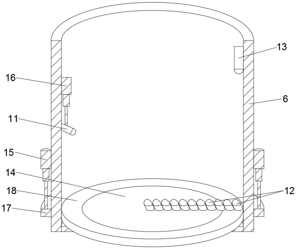 Fractionation device for organic chemistry experiment