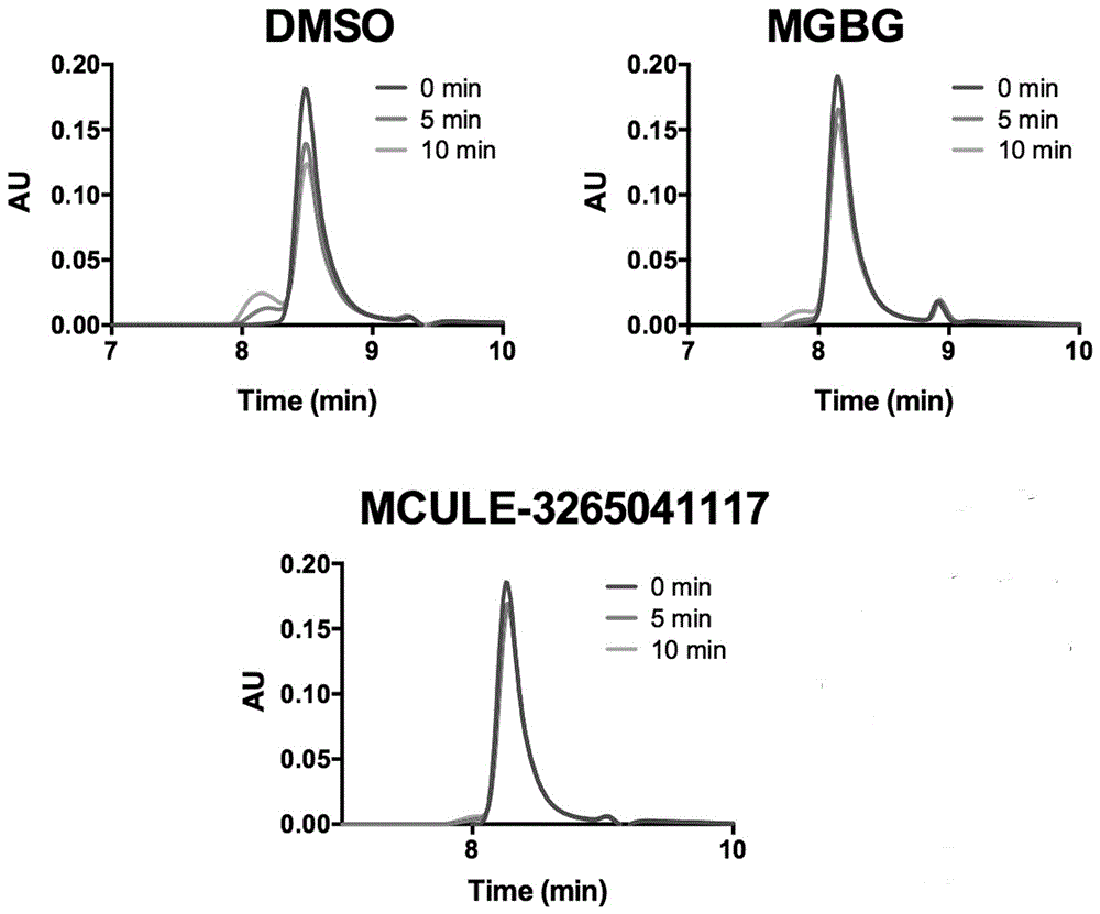 Application of small-molecule covalent inhibitor in preparing medicine for inhibiting S-adenosylmethionine decarboxylase and screening method of small-molecule covalent inhibitor