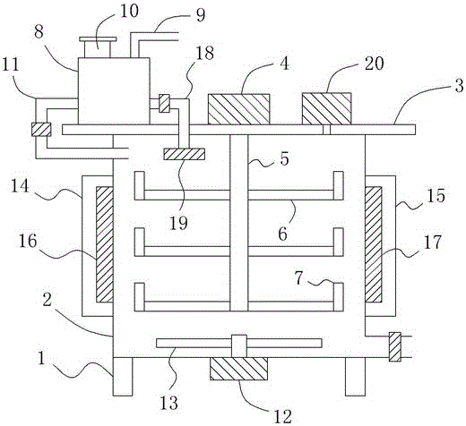 Novel sterilization device for medical apparatus and instruments