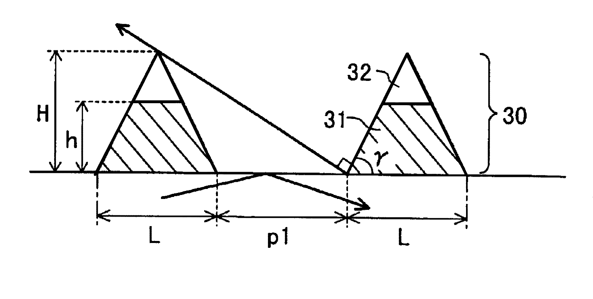 Nitride semiconductor light emitting device with surface texture and its manufacture