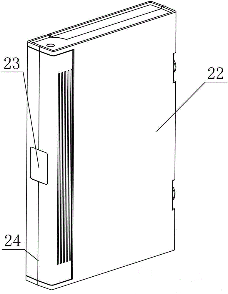Automatic file accessing mechanical arm with force protection function