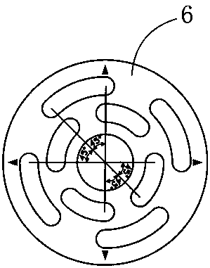 Attitude adjustment and calibration device for multi-beam transducer