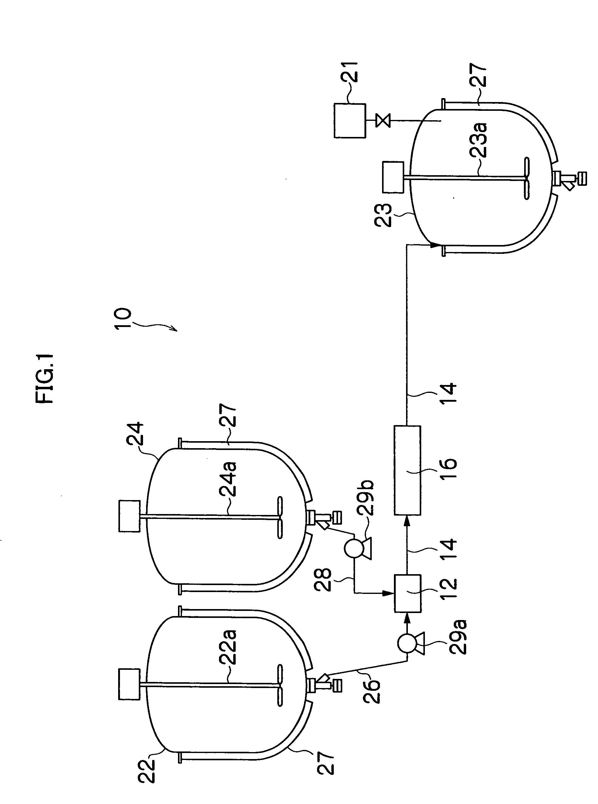 Gas-liquid separation method and unit