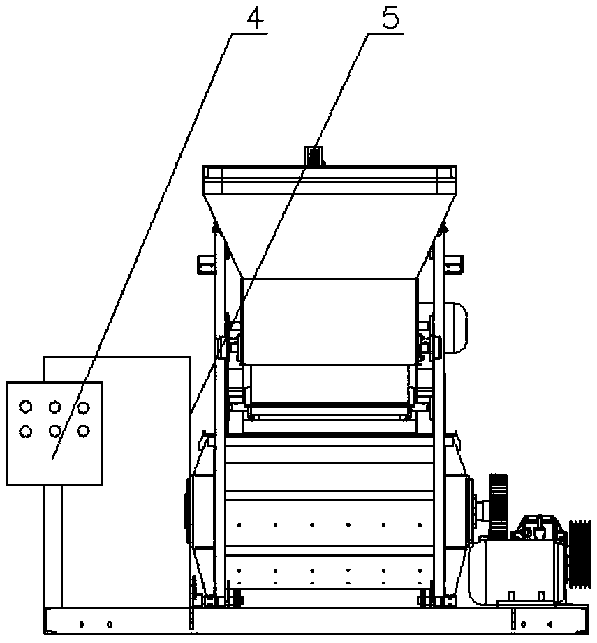 Concrete mixing method based on full-automatic concrete mixing equipment