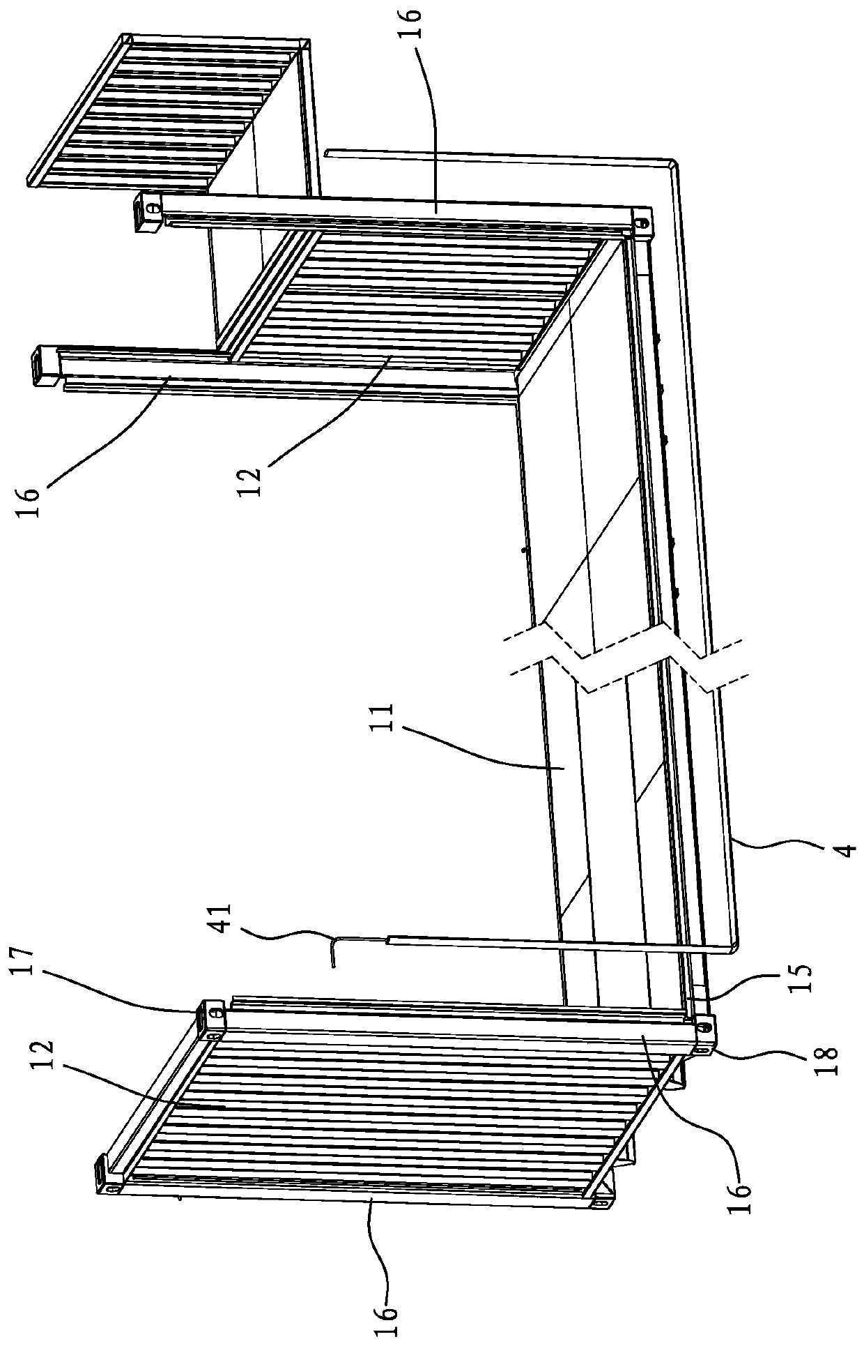 Modular swimming hall and manufacturing method thereof