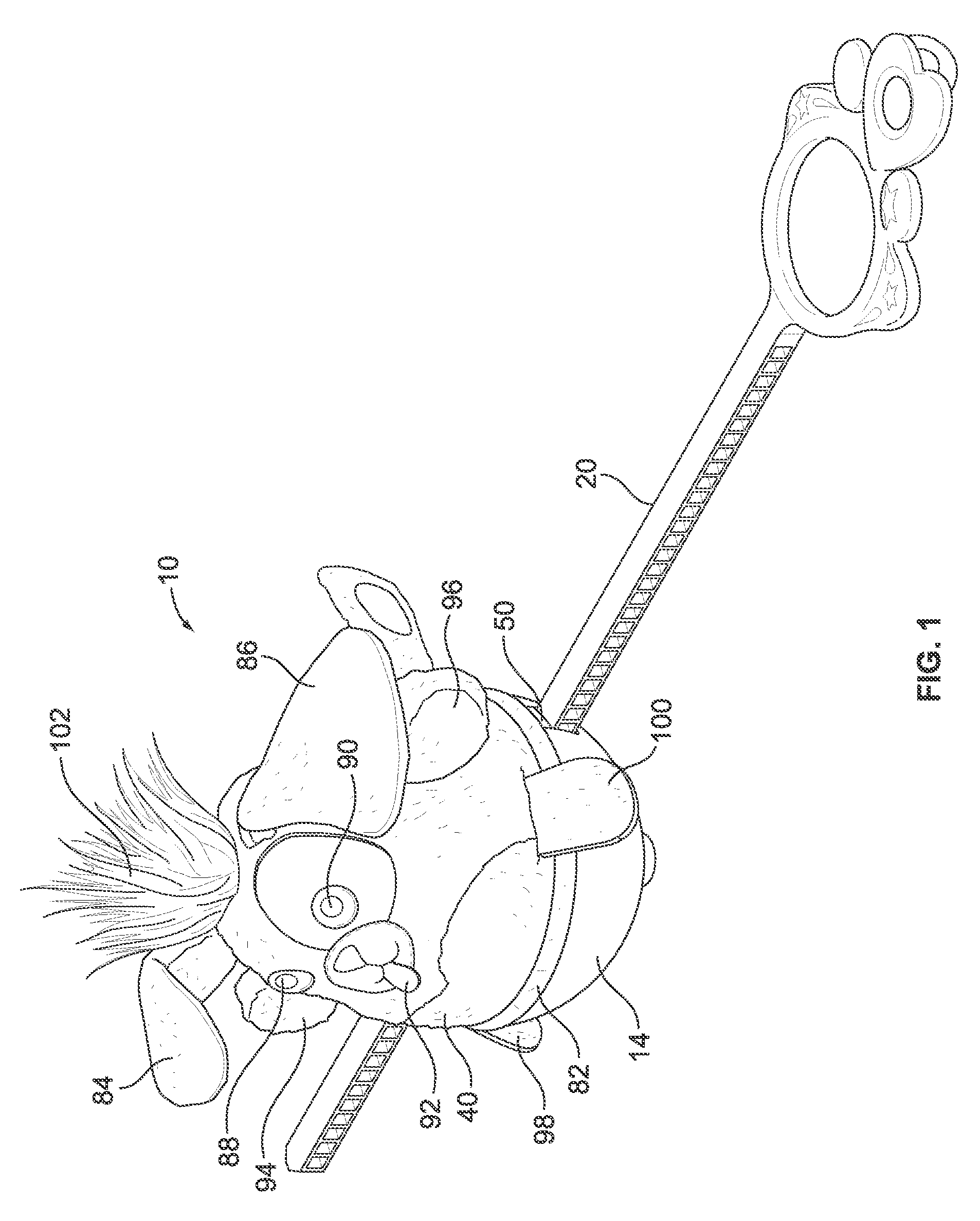 Spinning toy apparatus