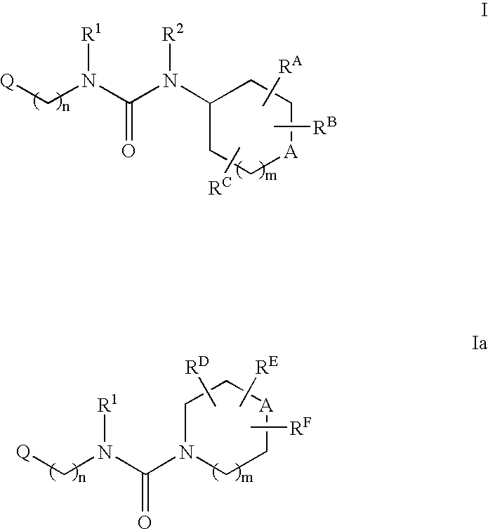Tetrasubstituted ureas as modulators of 11-beta hydroxyl steroid dehydrogenase type 1