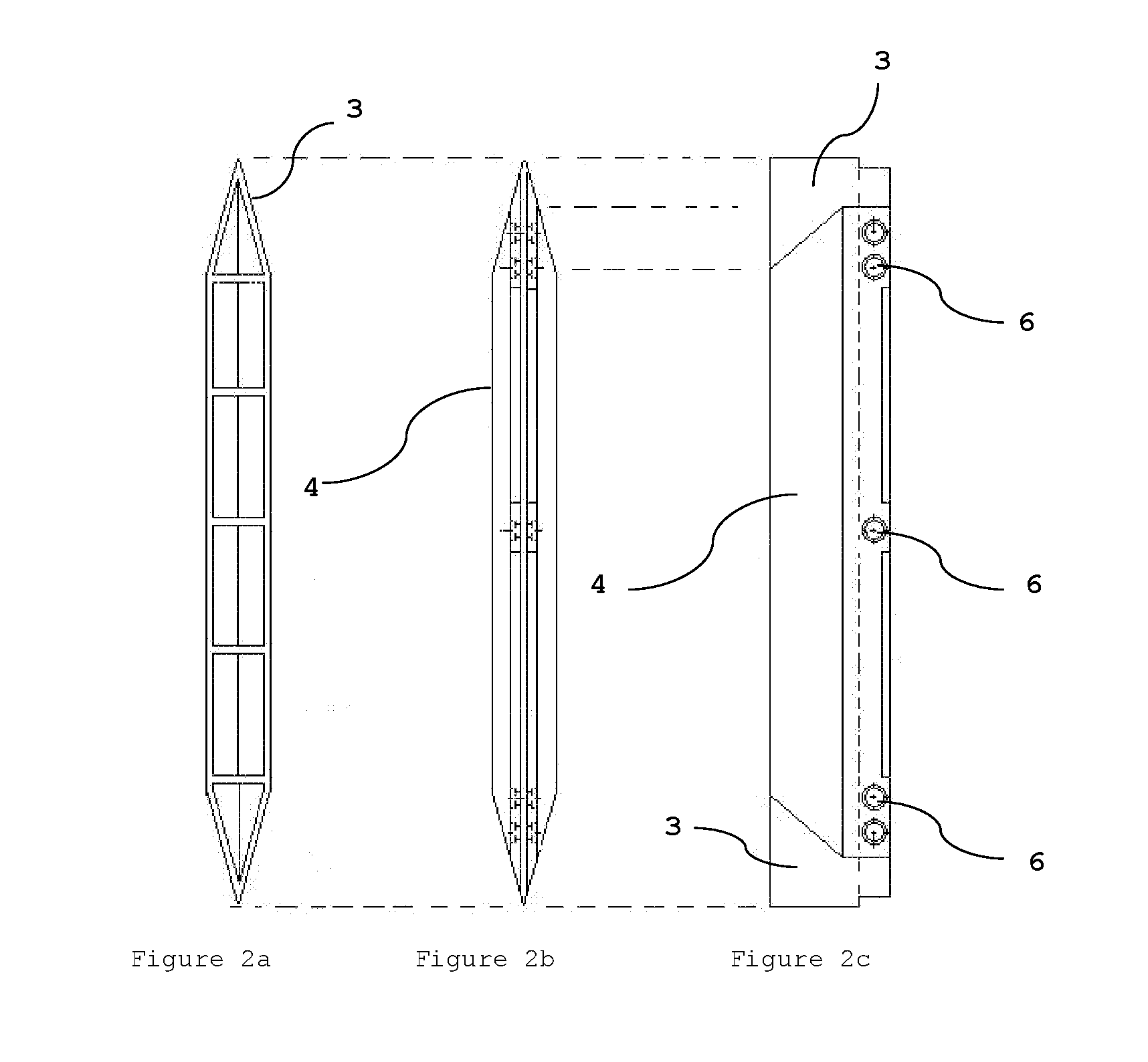Electrode-rigidifying device and rigidifying system using said device