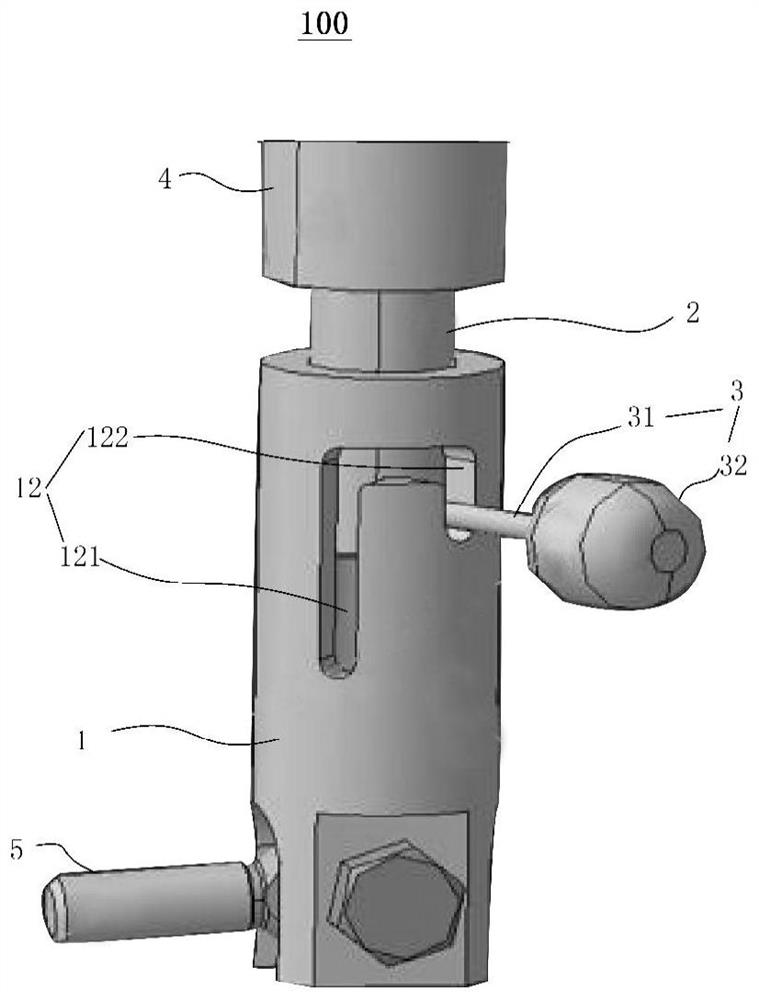 A connector and toilet paper machine