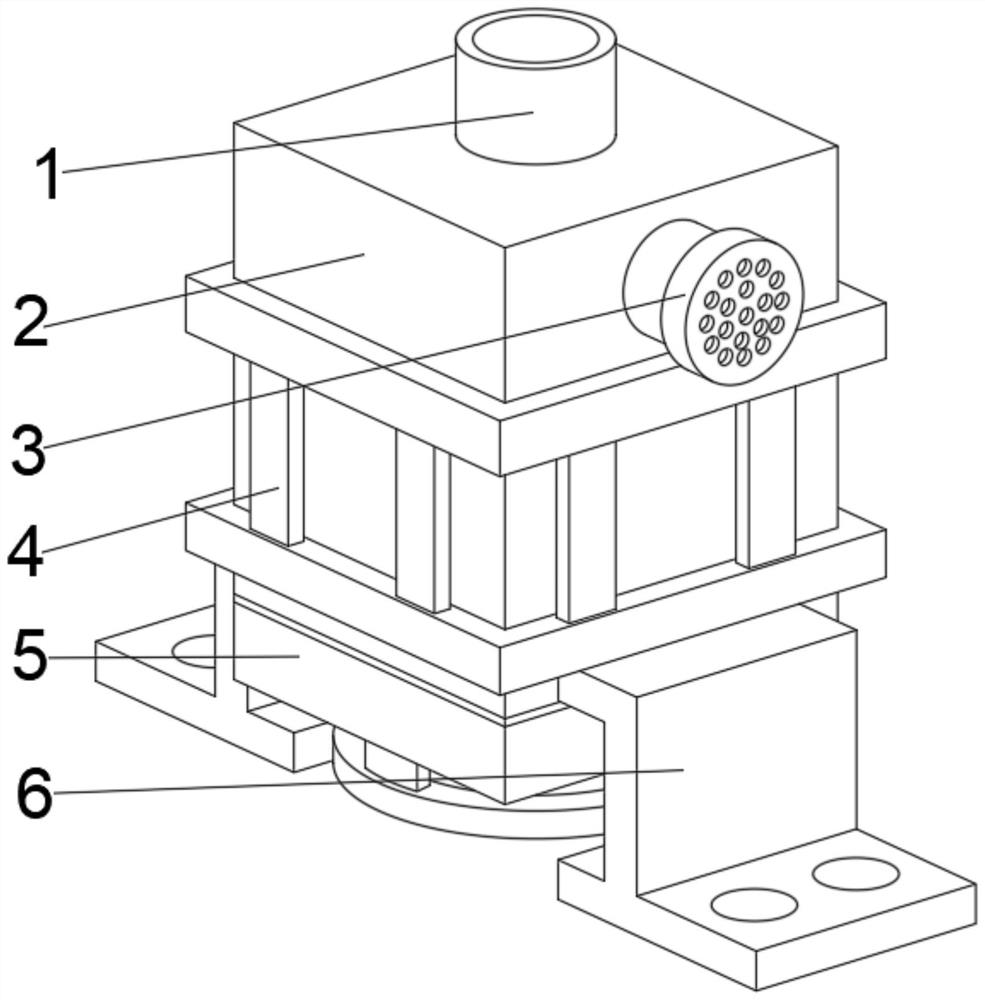 Convenient-to-replace ultrafiltration membrane device for industrial sewage treatment